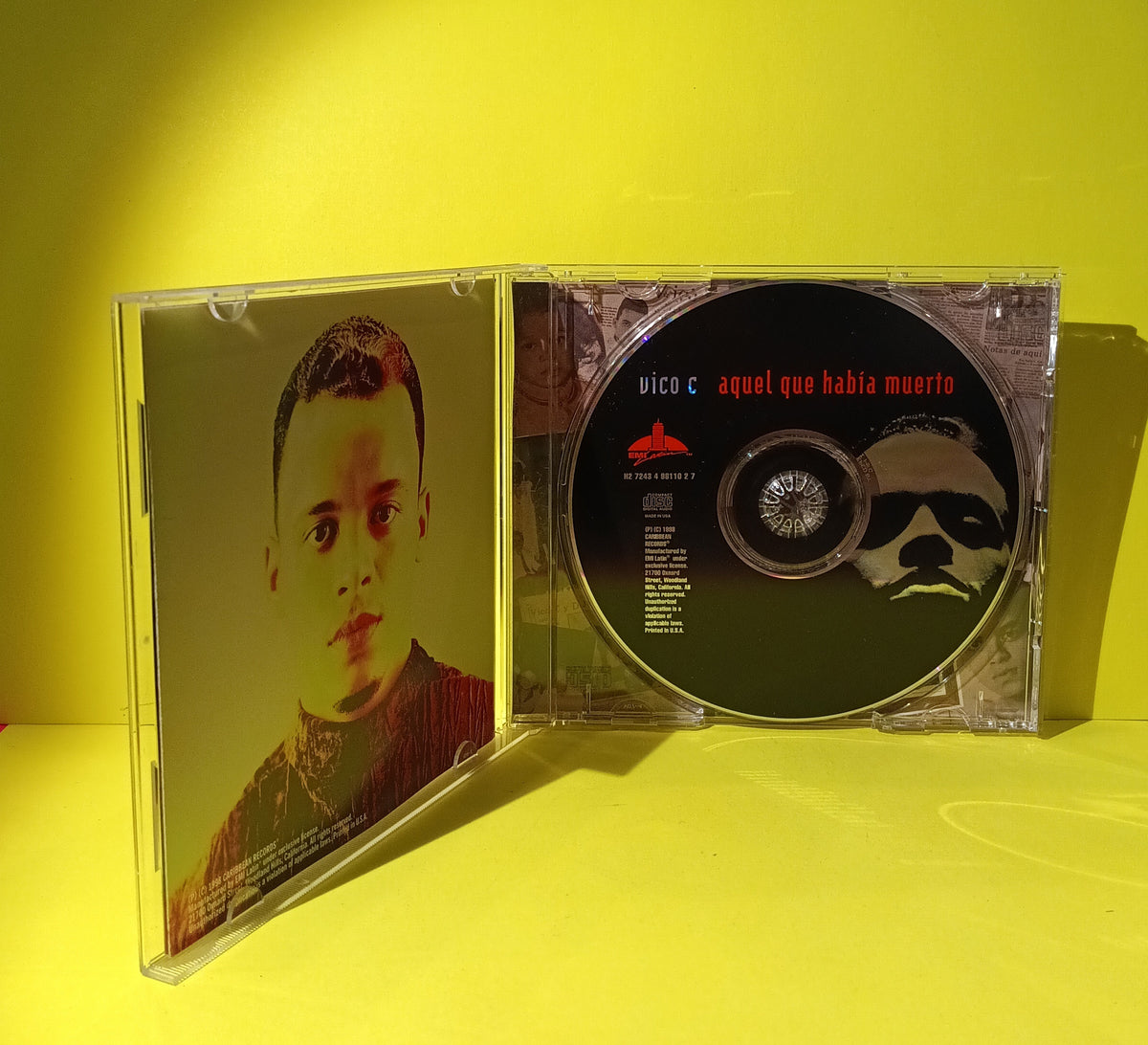 Vico C - Aquel Que Había Muerto - 1998 - H2 7243 4 98110 27 Used - EX - CDs