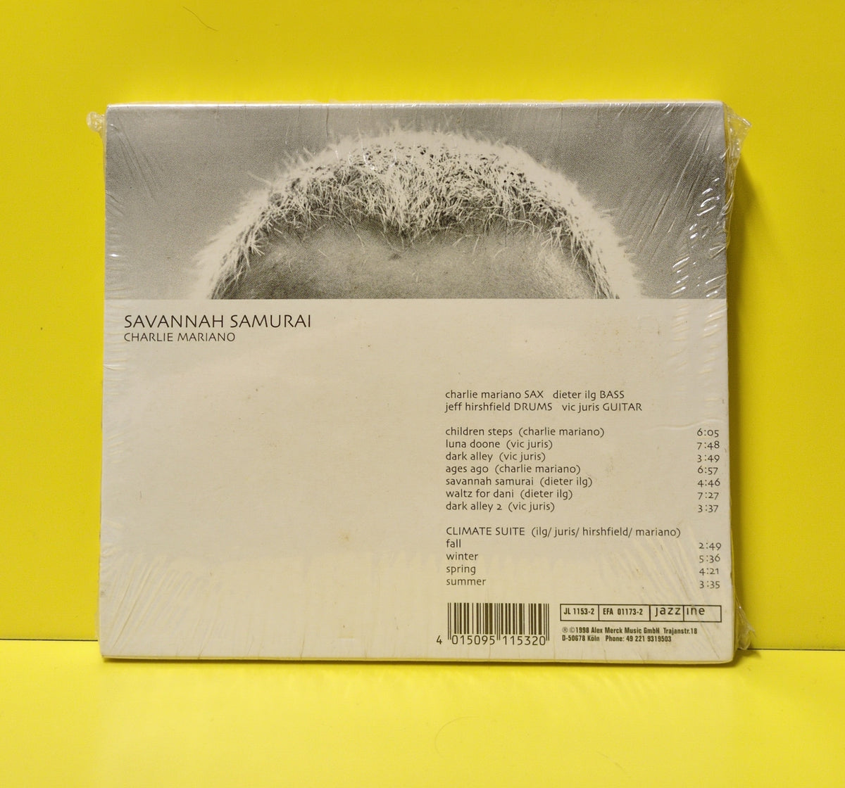 Charlie Mariano - Savannah Samurai - 1998 - JL 1153-2 New - Sealed - CDs