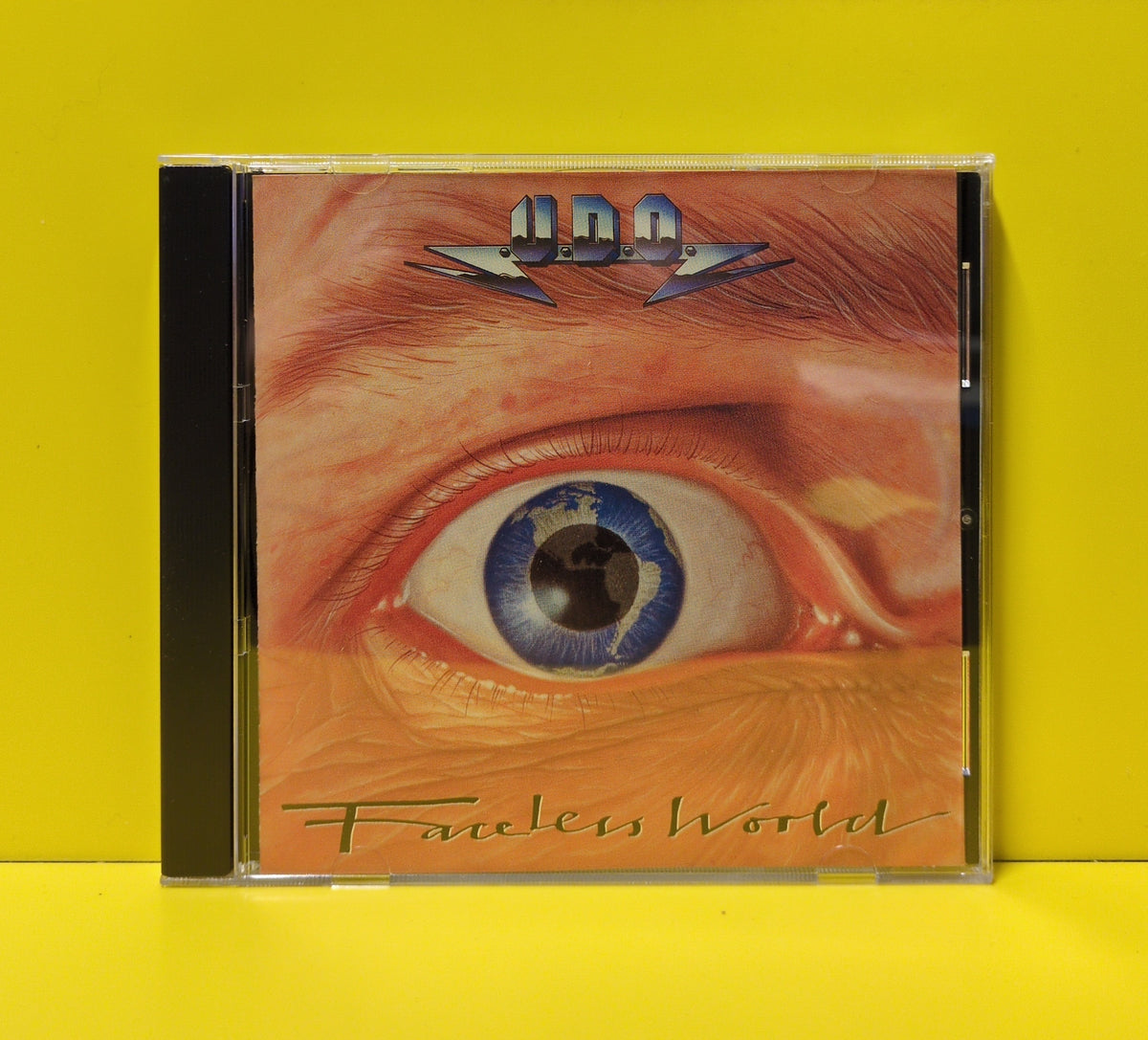 U.D.O. - Faceless World - 1990 - 2266-2-R Used - VG++ - CDs