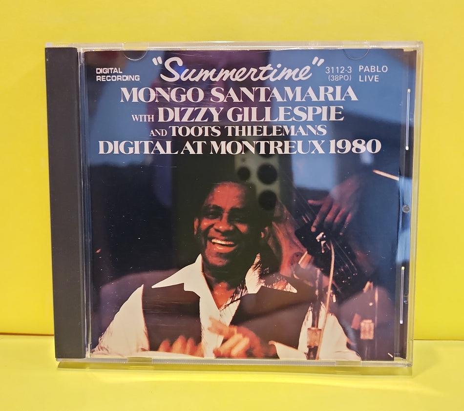 Mango Santamaria with Dizzy Gillespie and Toots Thielemans - Summertime Digital At Montreux 1980 - 1983 - 3112-3 (38PO) Used - VG++ - CDs