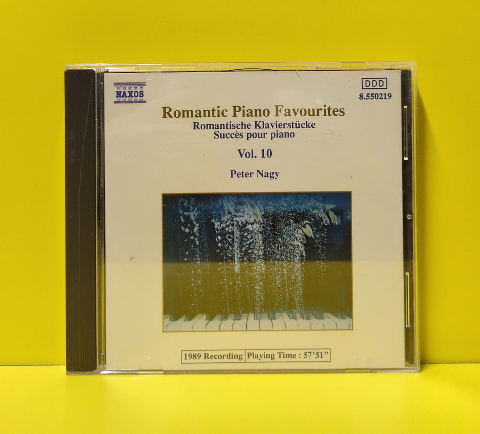Peter Nagy - Romantic Piano Favourites Vol. 10 - 8.550219 Used - EX - CDs