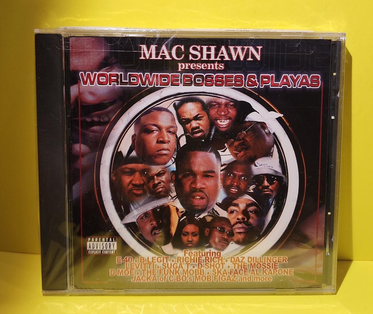 Mac Shawn - Worldwide Bosses & Playas - 2001 - 39 New - Sealed - CDs