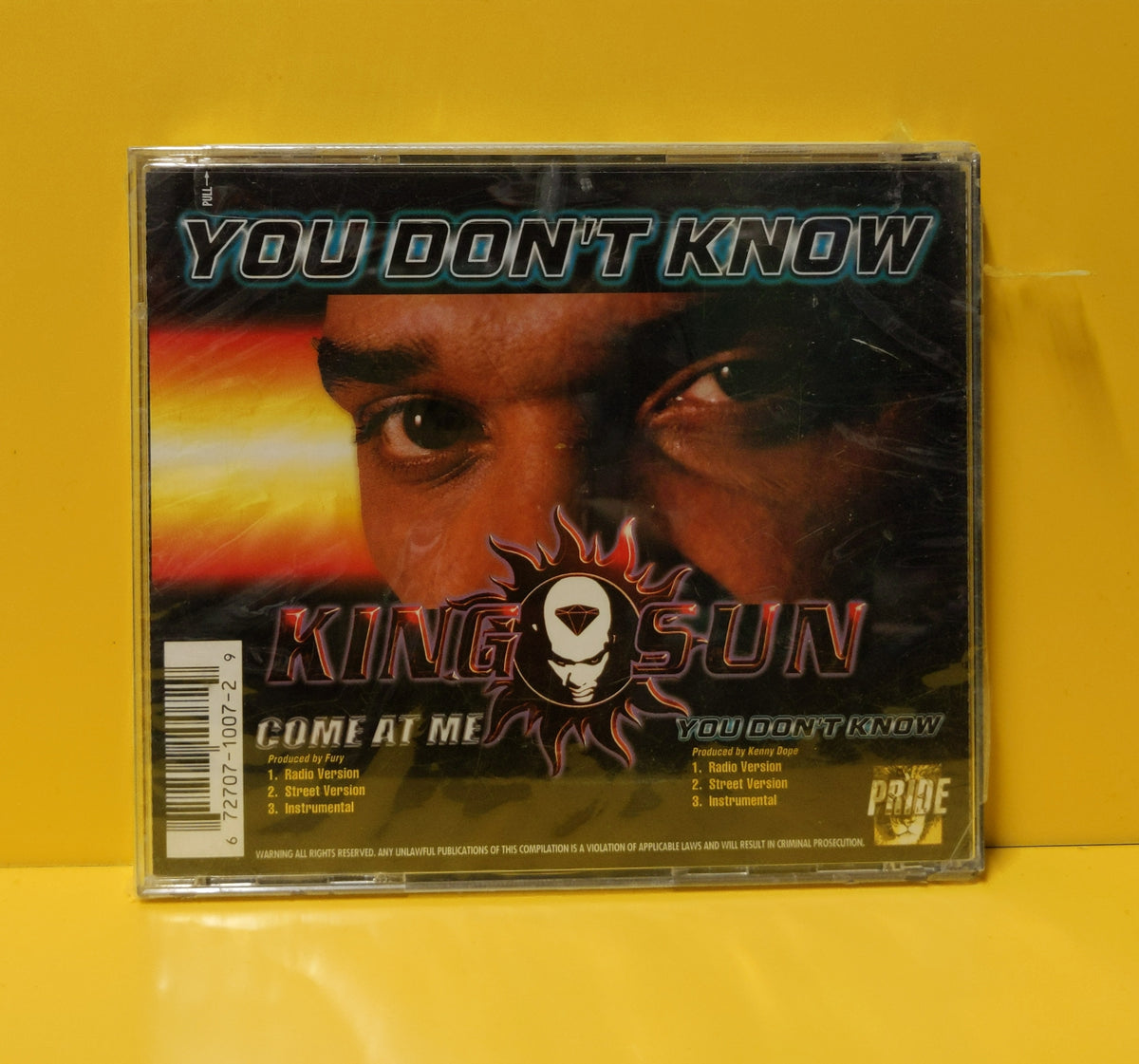King Sun - Come At Me - 1999 - TUTM 1007-2 New - Sealed - CDs