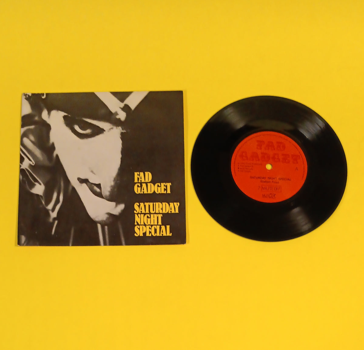 Fad Gadget - Saturday Night Special (UK 7") - 1982 - 7 MUTE 017 Used - VG++ - Vinyl