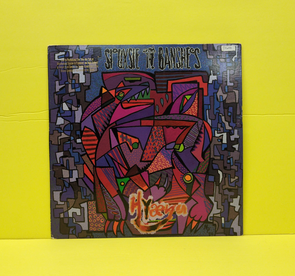 Siouxsie And The Banshees - Hyaena - 1984 - GHS 24030 Used - VG++ - Vinyl - Promo