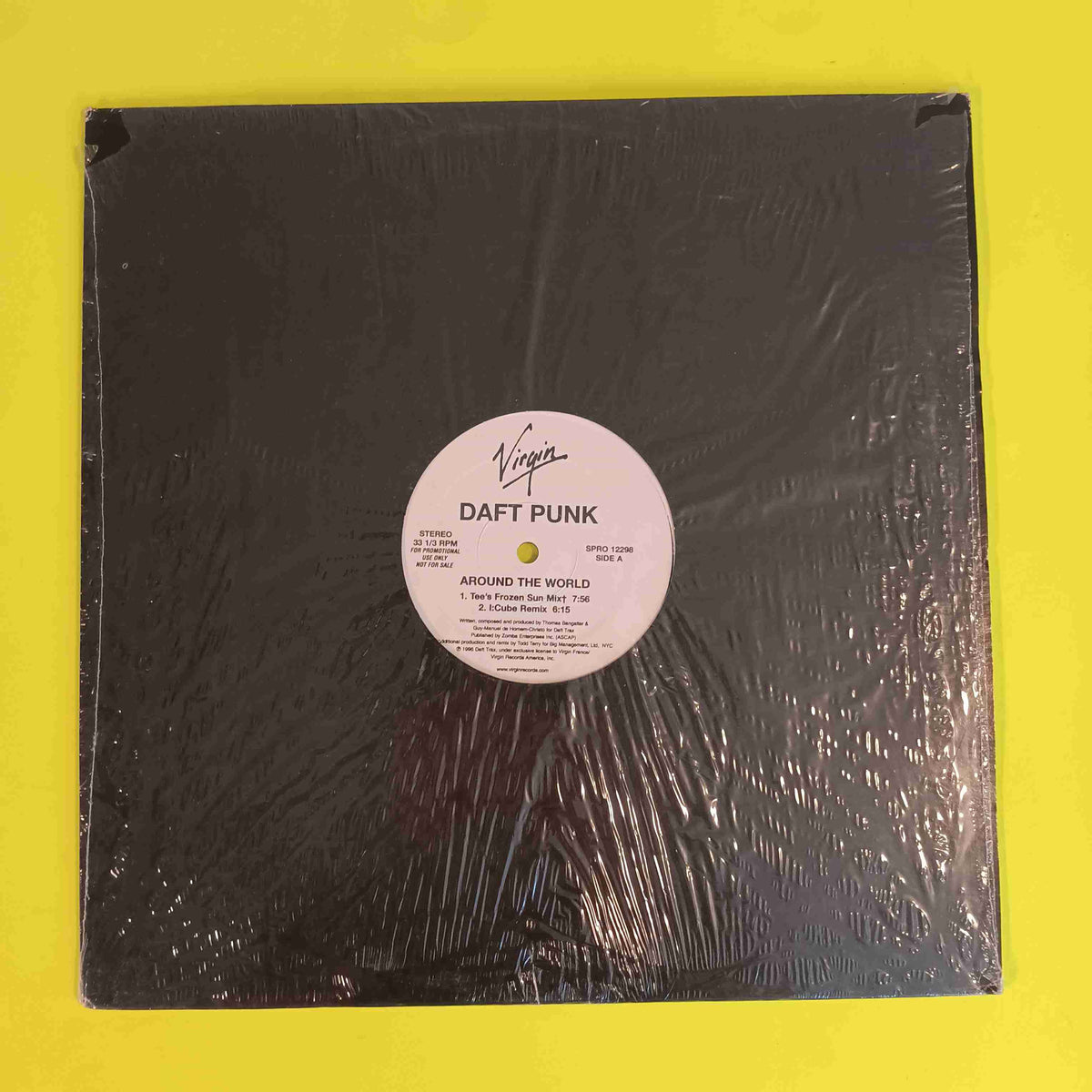 Daft Punk - Around the World PROMO - 1997 - SPRO 12298 Used - VG+ - Vinyl