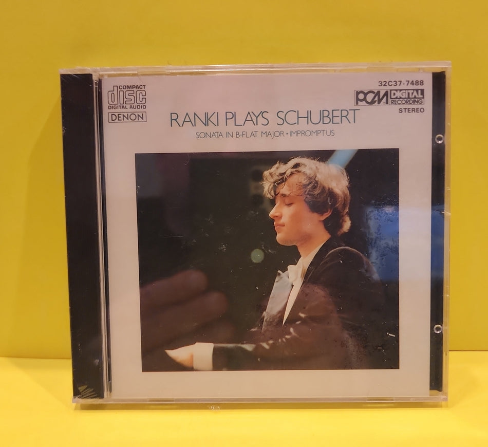 Schubert Ranki - Ranki Plays Schubert - 1985 - 32C37-7488 New - Sealed - CDs