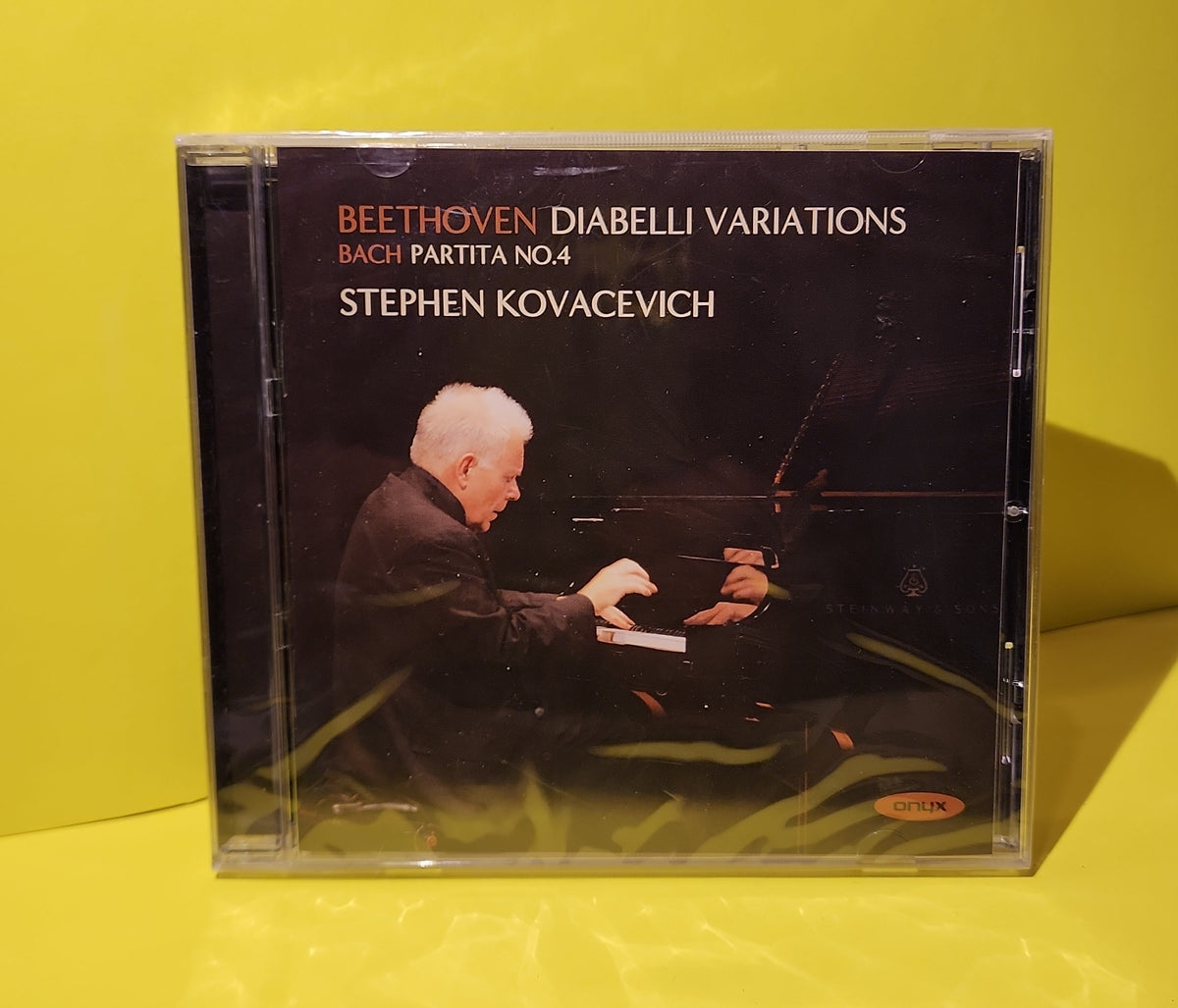 Beethoven, Bach, Stephen Kovacevich - Diabelli Variations / Partita No.4 - 2008 - ONYX 4035 New - Sealed - CDs