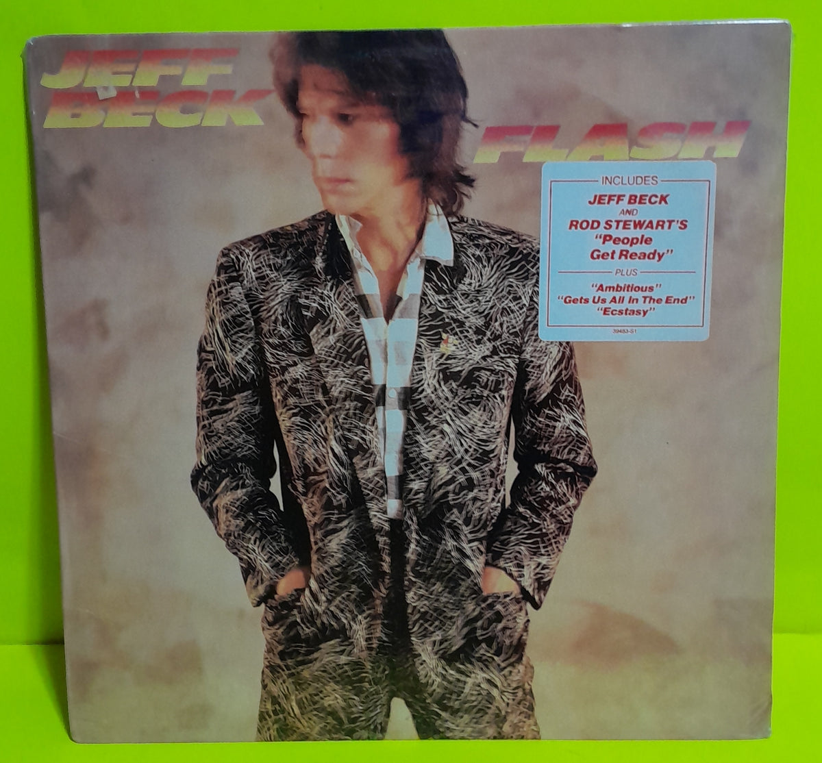 Jeff Beck - Flash - 1985 - FE 39483 New - Sealed - Vinyl