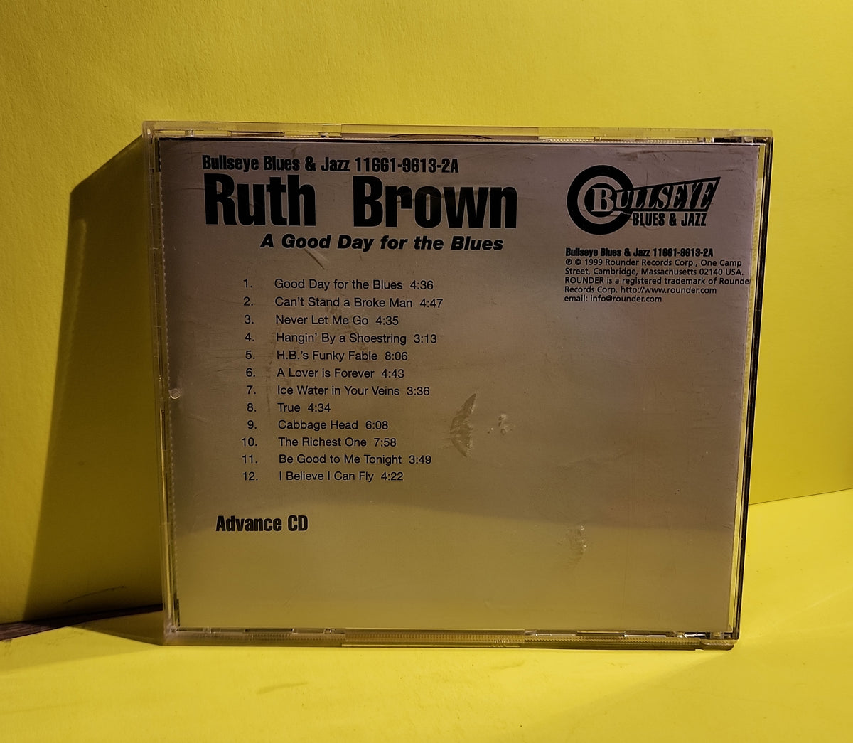 Ruth Brown  - A Good Day For The Blues - 1999 - BB 11681-9613-2A Used - EX - CDs