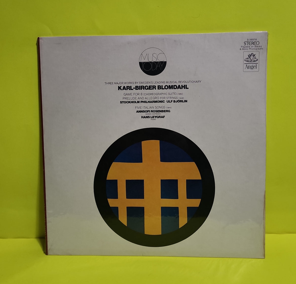Karl-Birger Blomdahl - Game For 8 - Prelude And Allegro - Five Italian - S-36576 New - Sealed - Vinyl