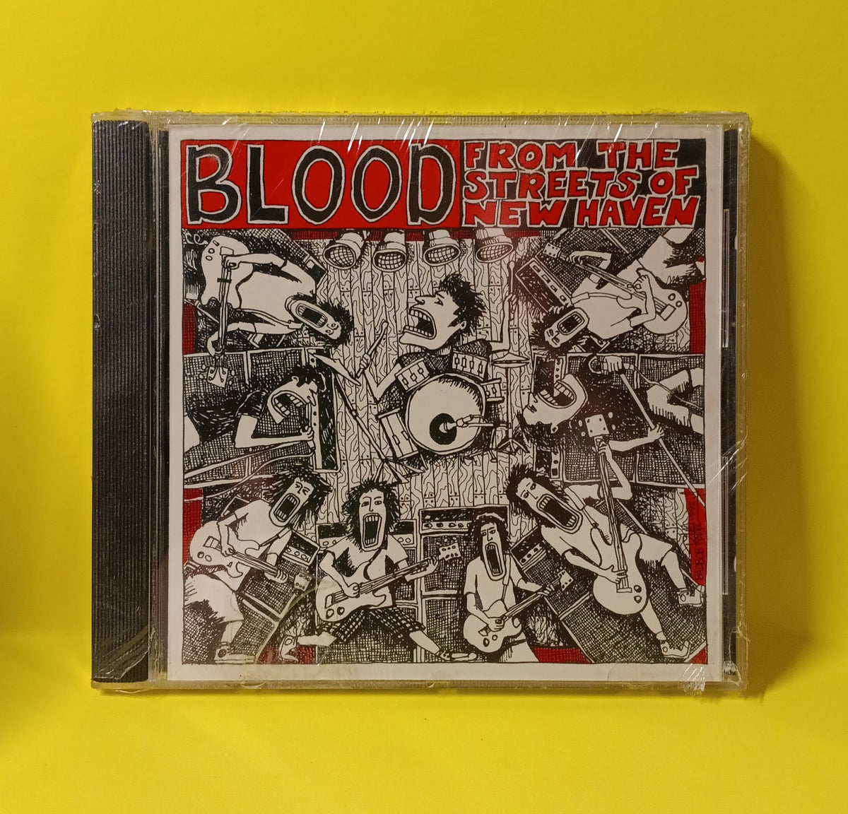 Various - Blood From the Streets of New Haven  - 1992 - CAF 203 New - Sealed - CDs