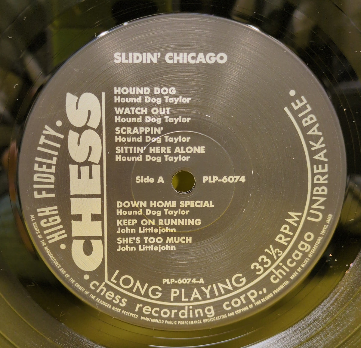 Various - Slidin' Chicago - 1986 - PLP-6074 Used - NM - Vinyl