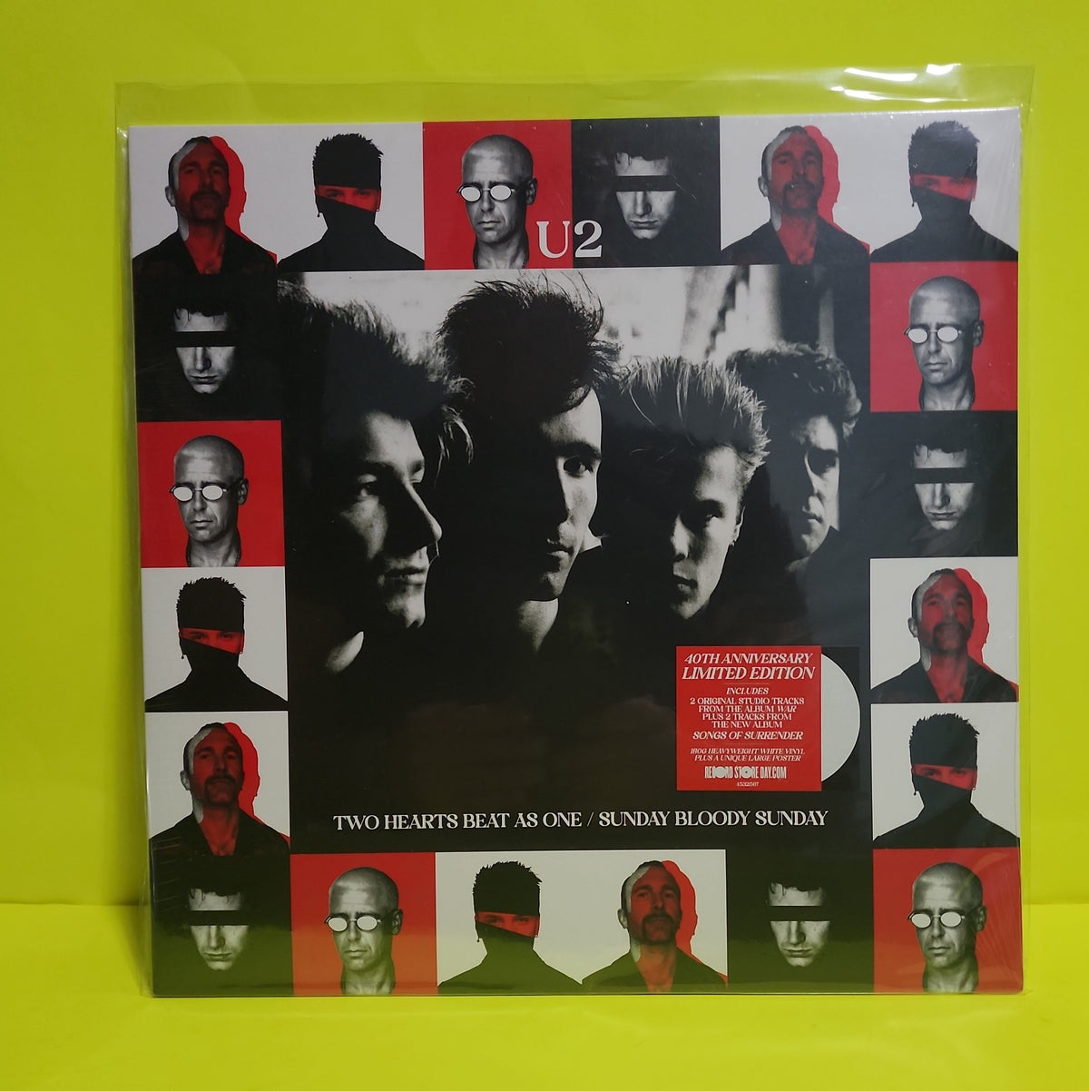 U2 - Two Hearts Beat As One / Sunday Bloody Sunday  - 2023 - 4532567 New - Sealed - Vinyl