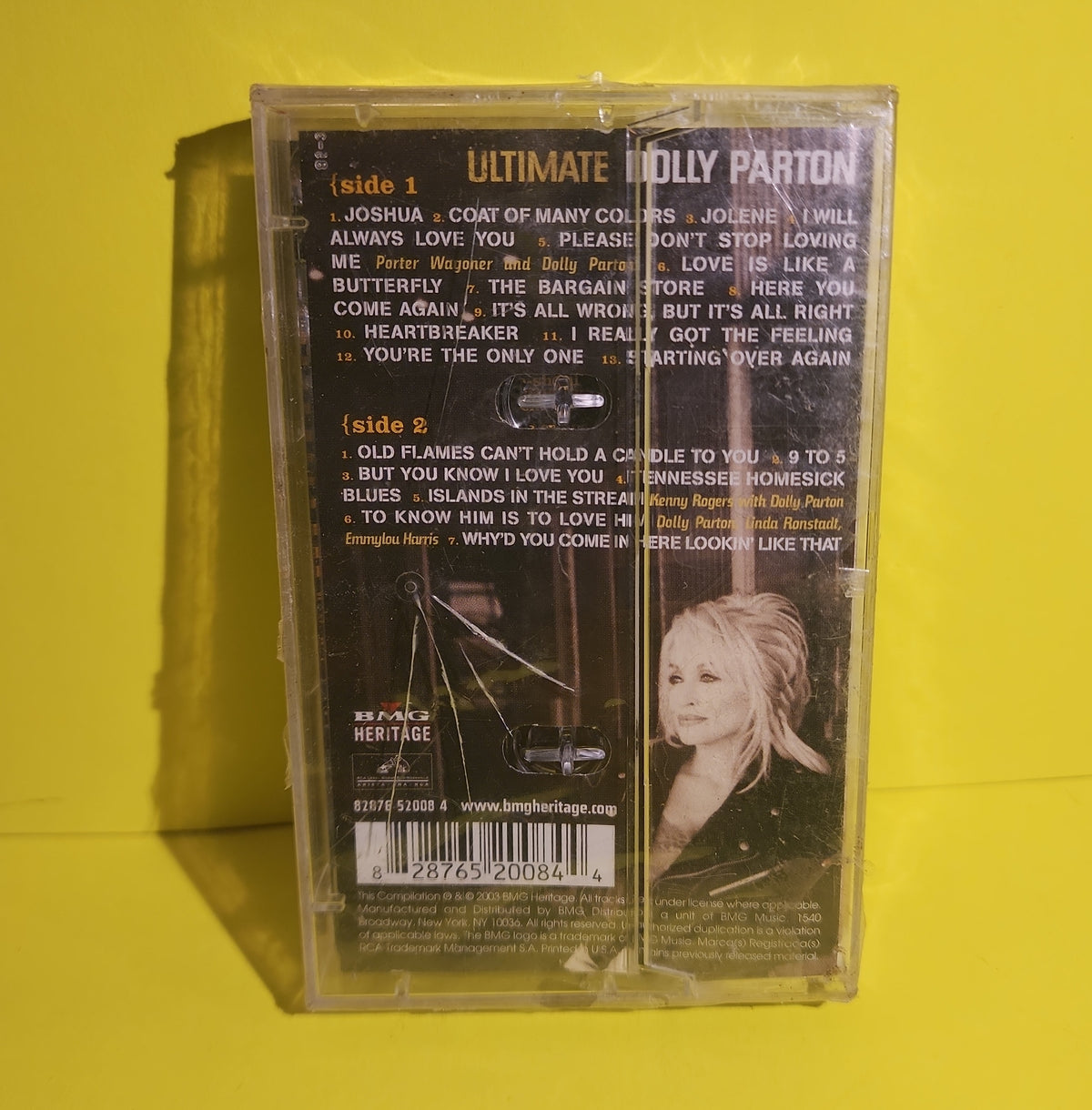 Dolly Parton - Ultimate Dolly Parton - 2003 - 82875 52008 4 New - Sealed - Cassettes