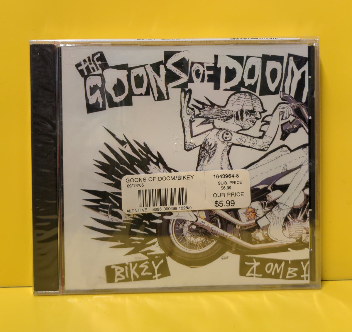 Goons Of Doom - Bikey Zomby - 2005 - 896 404 868-2 New - Sealed - CDs