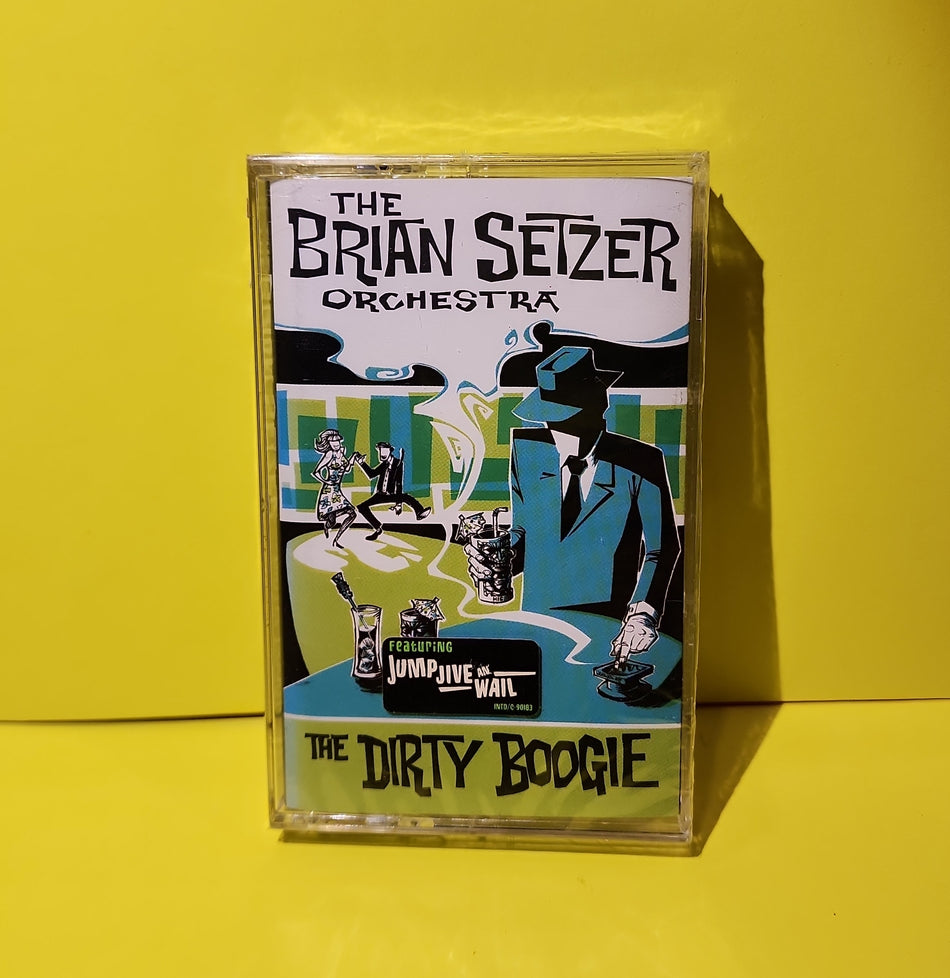 The Brian Setzer Orchestra - The Dirty Boogie - 1998 - INTC 90183 New - Sealed - cassettes