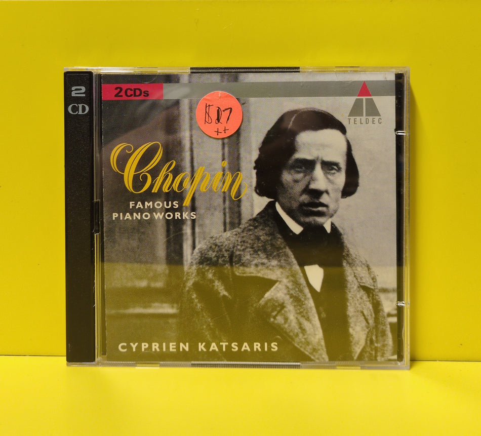 Chopin, Cyprien Katsaris - Famous Piano Works - 1994 - 4509-94499-2 Used - VG++ - CDs