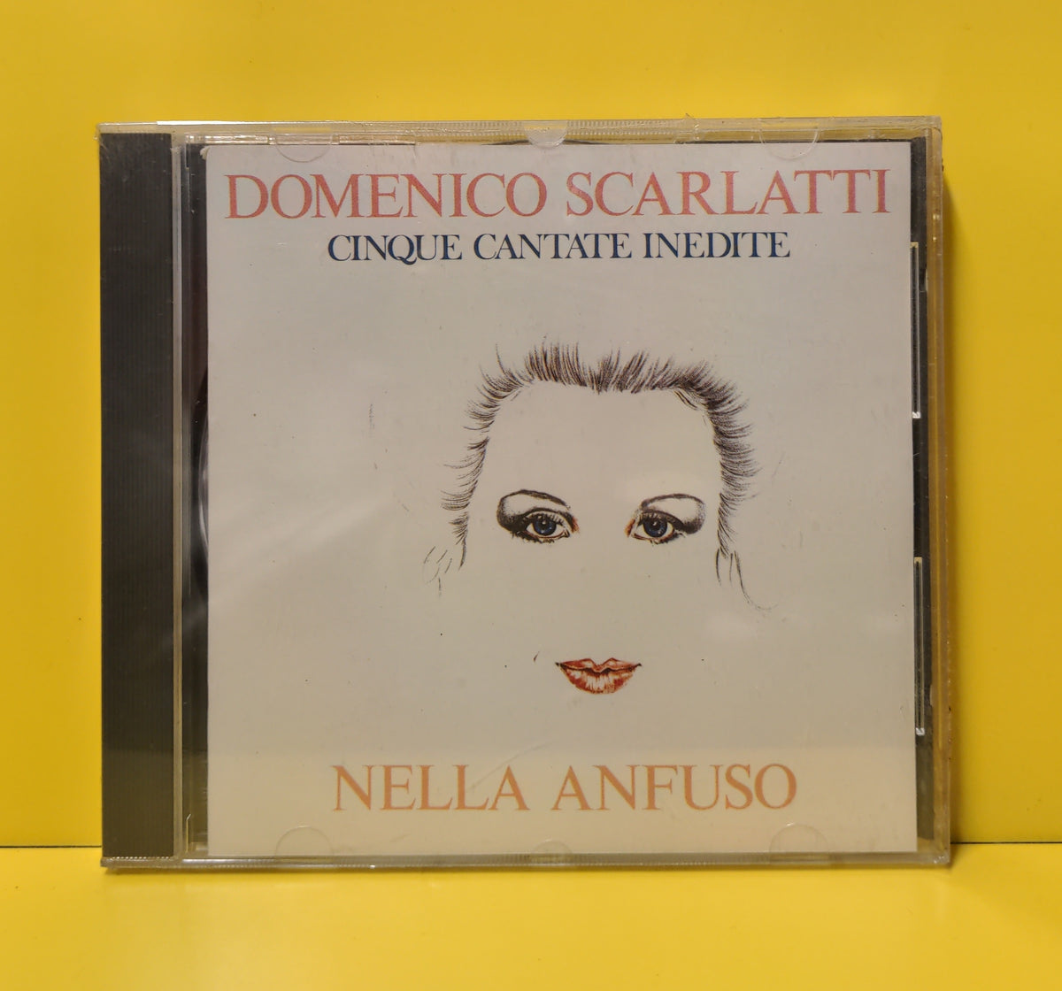 Domenico Scarlatti/Nella Anfuso, James Gray - Cinque Cantate Inedite - 1986 - AV 6101 New - Sealed - CDs