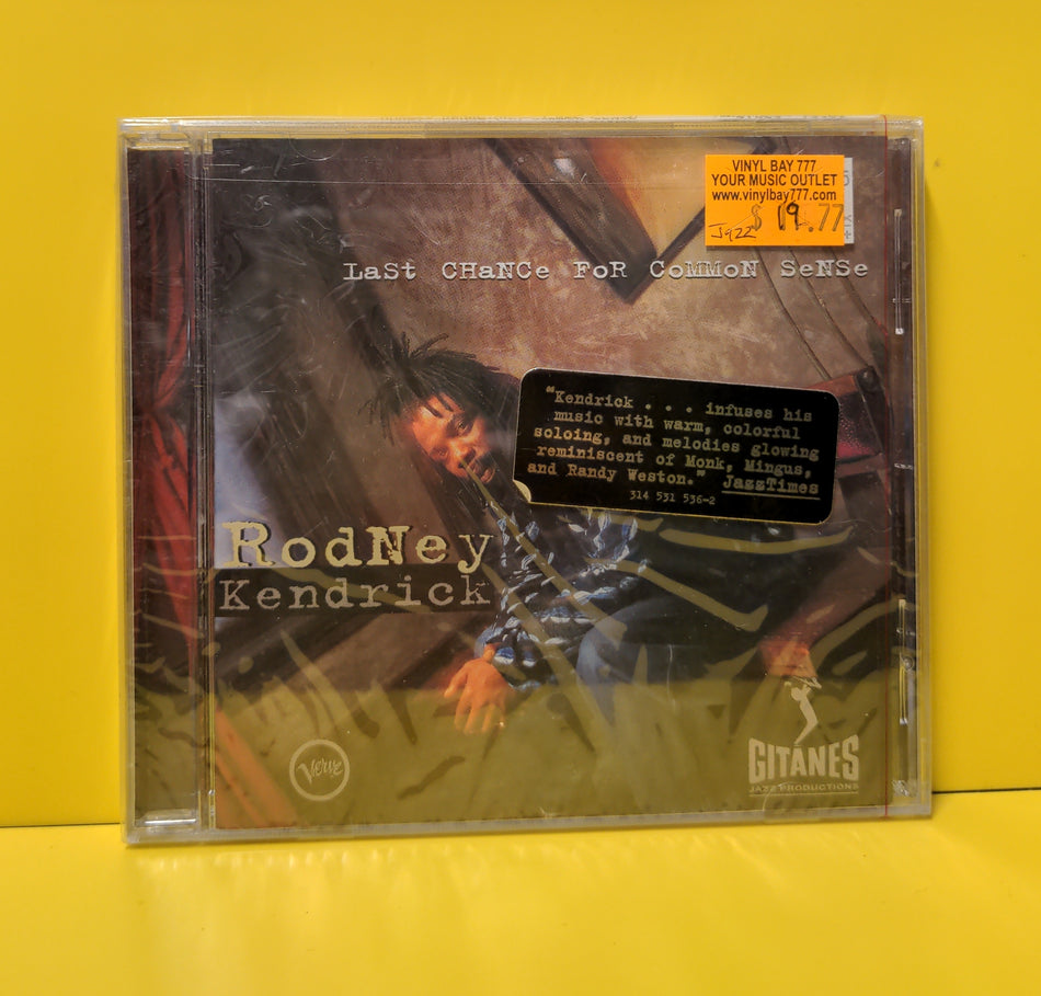 Rodney Kendrick - Last Chance For Common Sense - 1996 - 314 531 536-2 New - Sealed - CDs