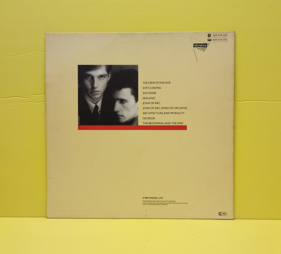 Orchestral Manoeuvres In The Dark - Architecture & Morality - 1981 - 204 016-320 Used - VG+ - Vinyl - Germany Import