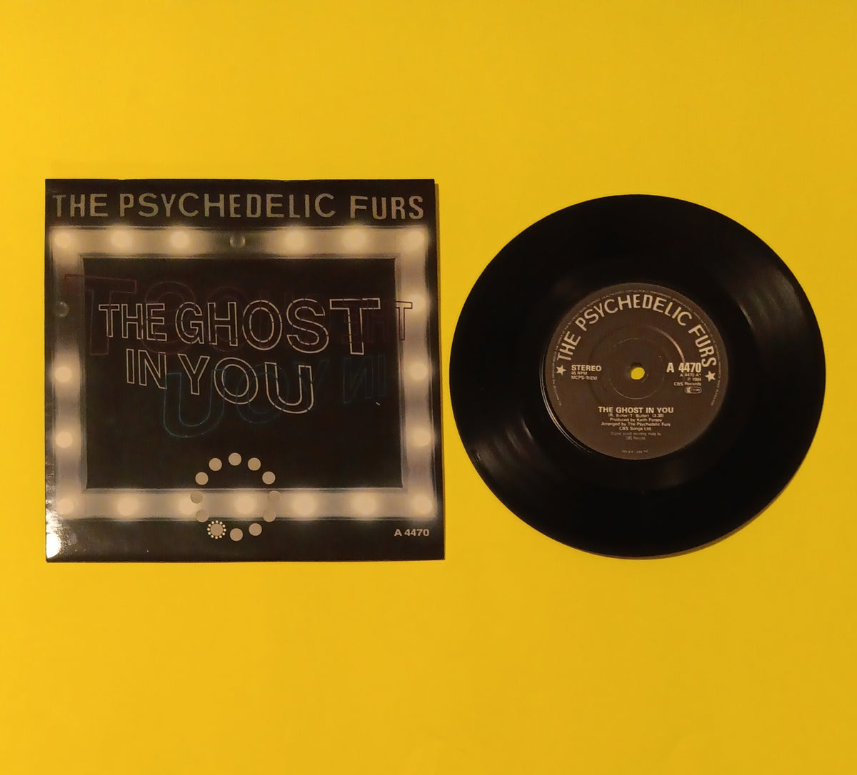 The Psychedelic Furs  - The Ghost in You (UK 7") - 1984 - A 4470 Used - EX - Vinyl