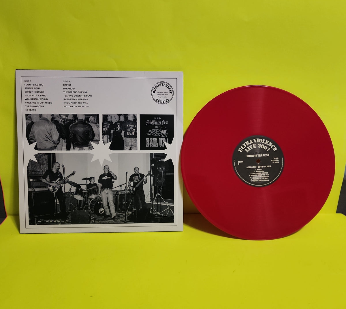 Ultra Violence  - This Is Not The Sound Of Silence  - 2023 - New - EX - Vinyl