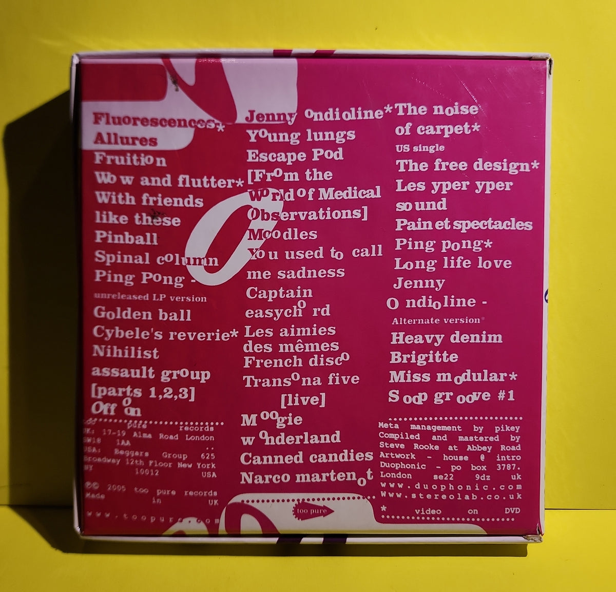 Stereolab - 0scillons From The Ant-Sun - 2005 - Pure 160CD Used - EX - CDs
