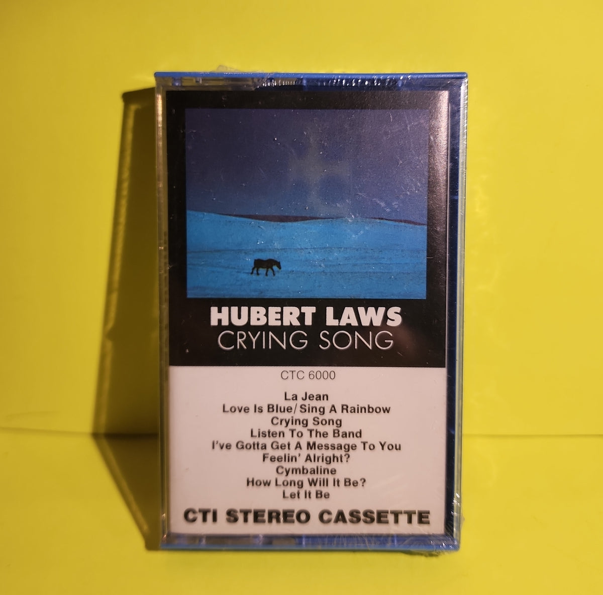 Hubert Laws - Crying Song - CTC 6000 New - Sealed - Cassettes