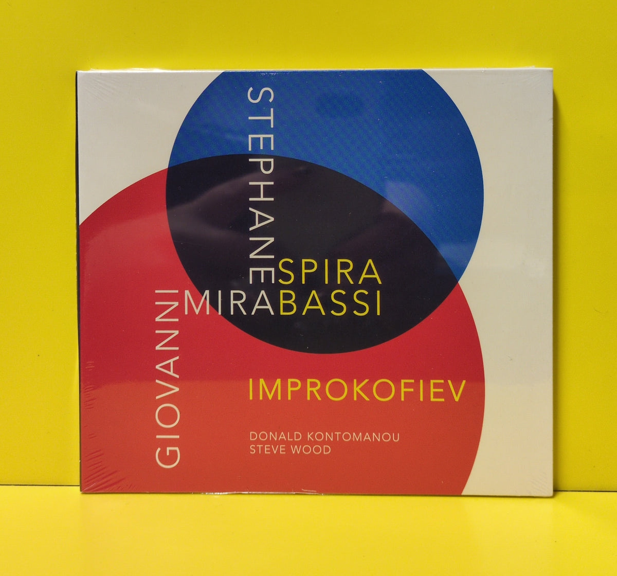 Spirabassi, Stéphane Spira, Giovanni Mirabassi - Improkofiev - 2020 - JM80404 New - Sealed - CDs