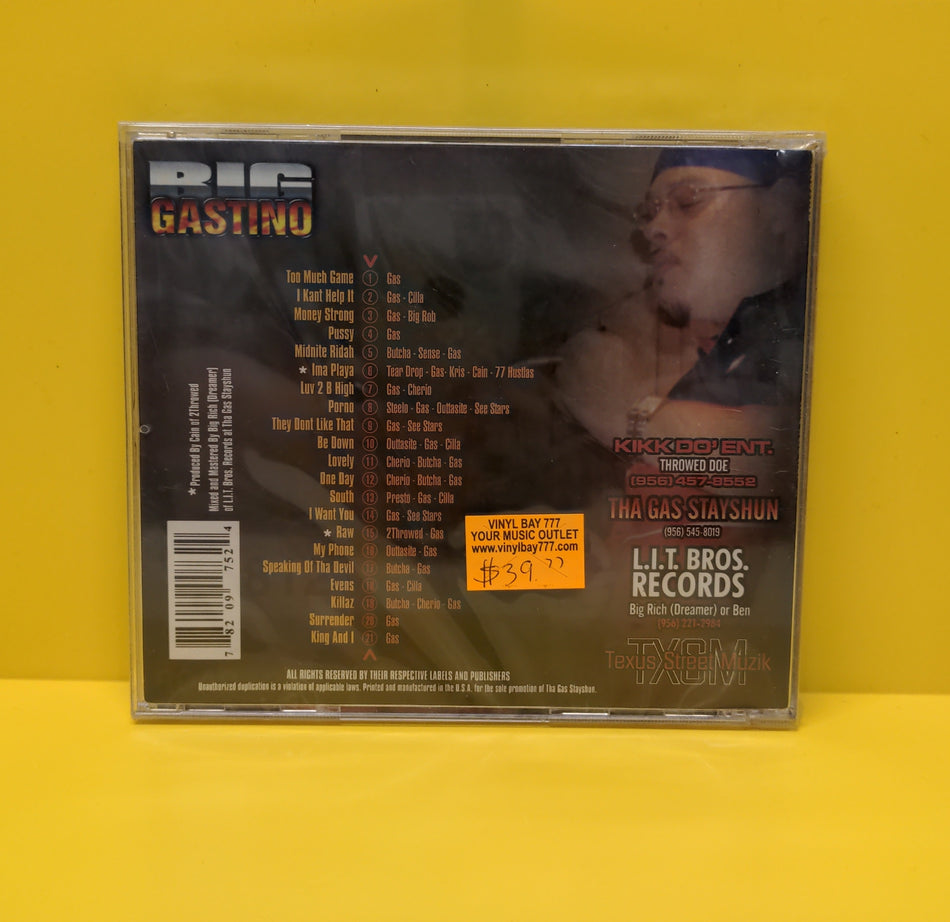 Big Gastino - Who Hold Wut - GS 001 New - Sealed - CDs