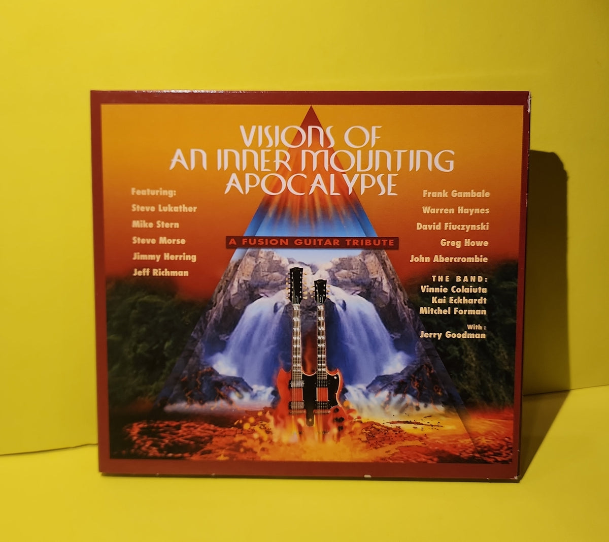 Various - Visions Of An Inner Mounting Apocalypse: A Fusion Guitar Tribute - 2005 - M 7117 2 Used - EX - CDs