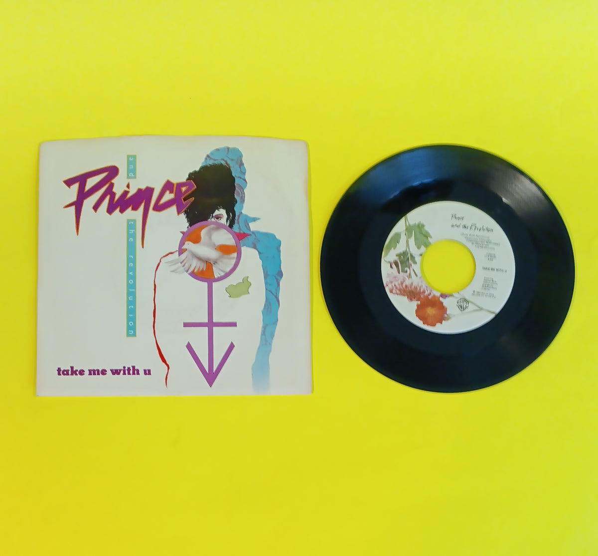 Prince - Take Me With U 7" - 1985 - 7-29079 Used - VG++ - Vinyl