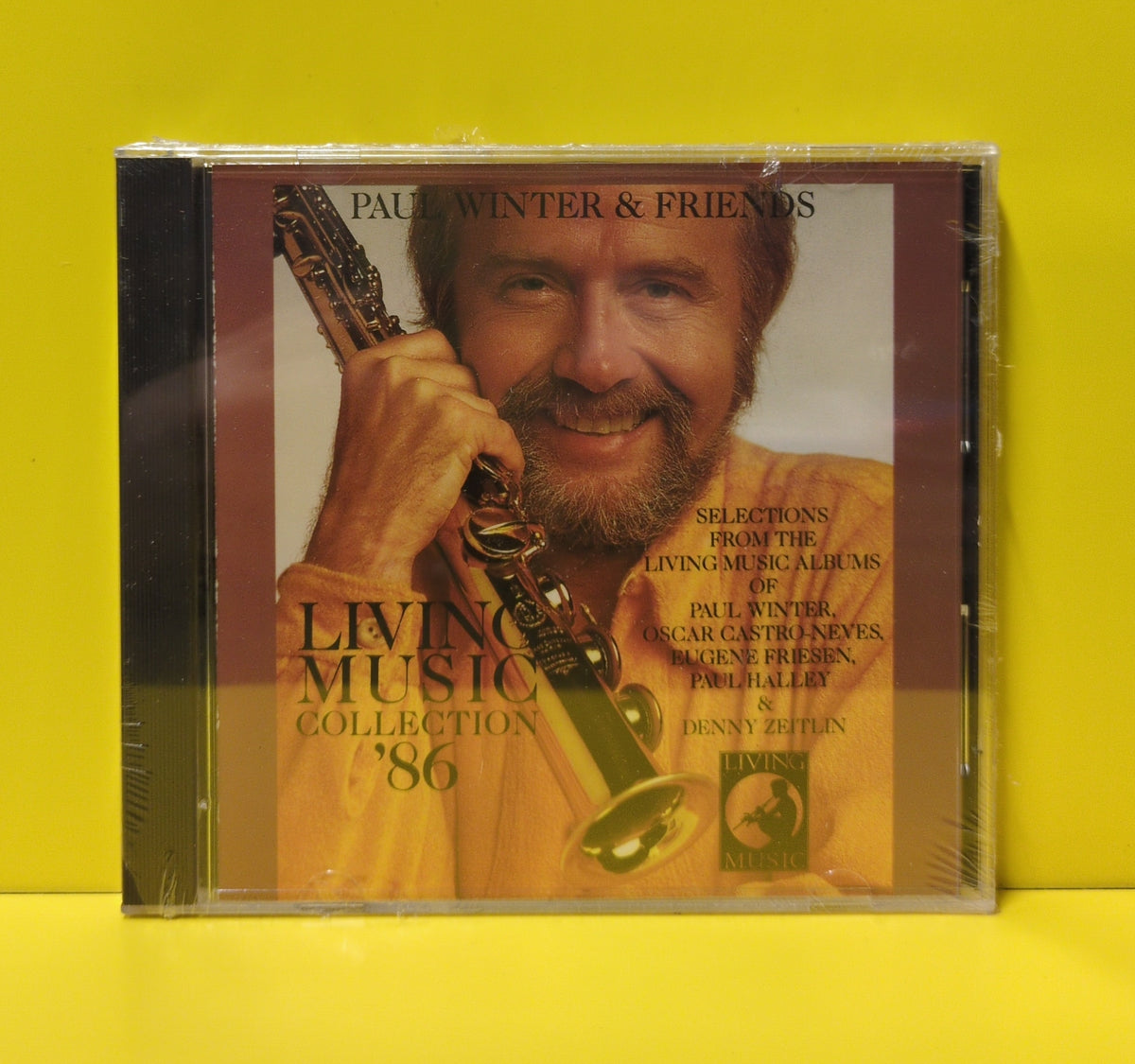 Paul Winter & Friends - Living Music Collection '86 - 1986 - LD-0008 New - Sealed - CDs