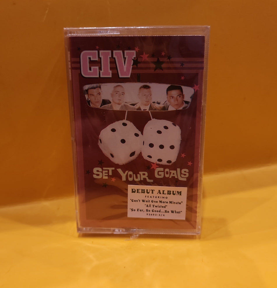 CIV - Set Your Goals - 1995 - New - Sealed - cassettes