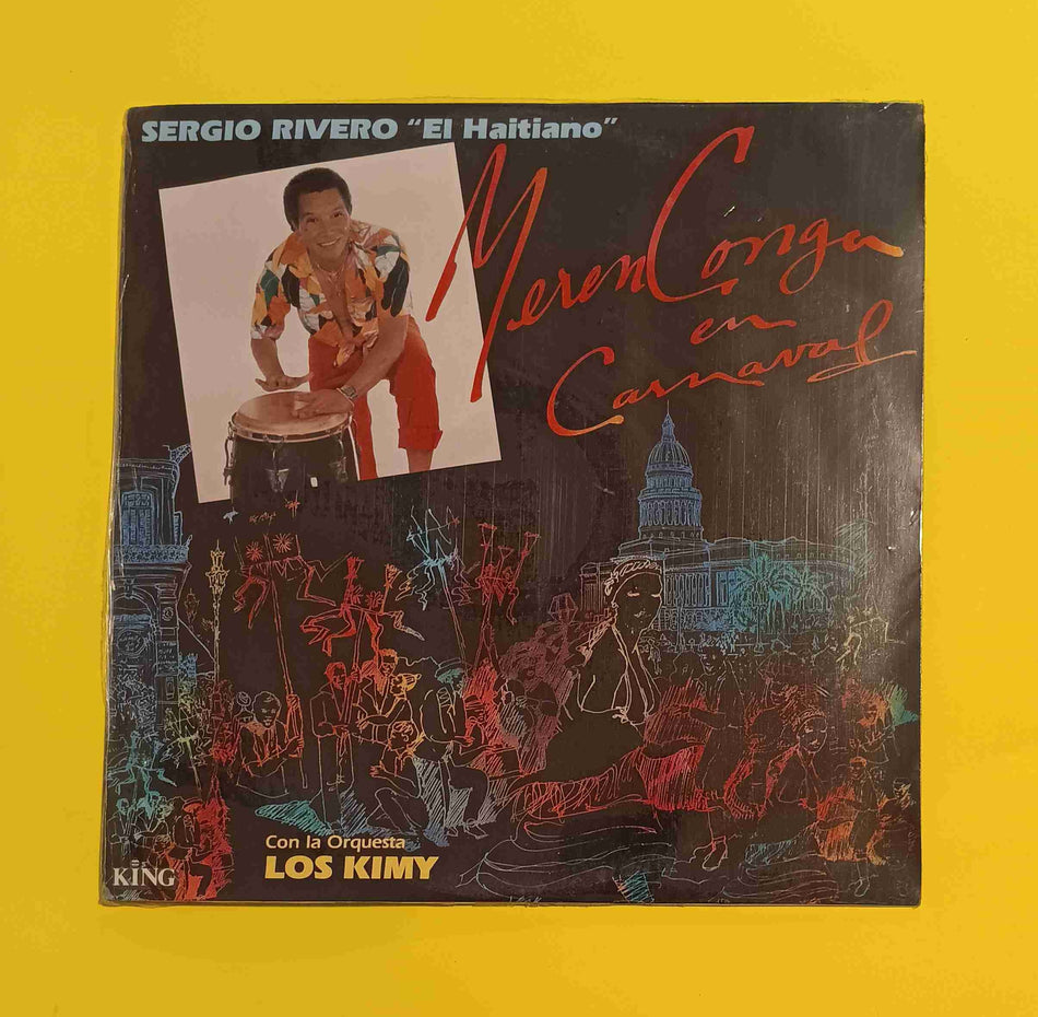 Sergio Rivero El Haitiano con Los Kimy - Merenconga En Carnival - 1987 - New - Sealed - Vinyl