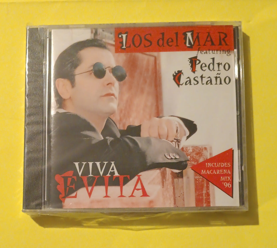 Los Del Mar Featuring Pedro Castaño - Viva Evita - 1996 - 01624 12000-2 New - Sealed - CDs