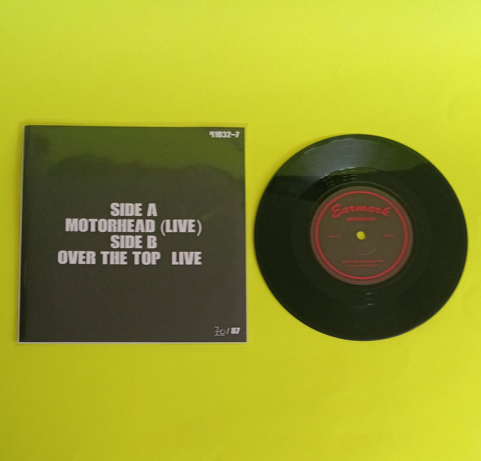 Motorhead  - Live Vol. 7 / Over the Top (Italy Limited #ed 7") - 2004 - 41032-7 New - NM - Vinyl