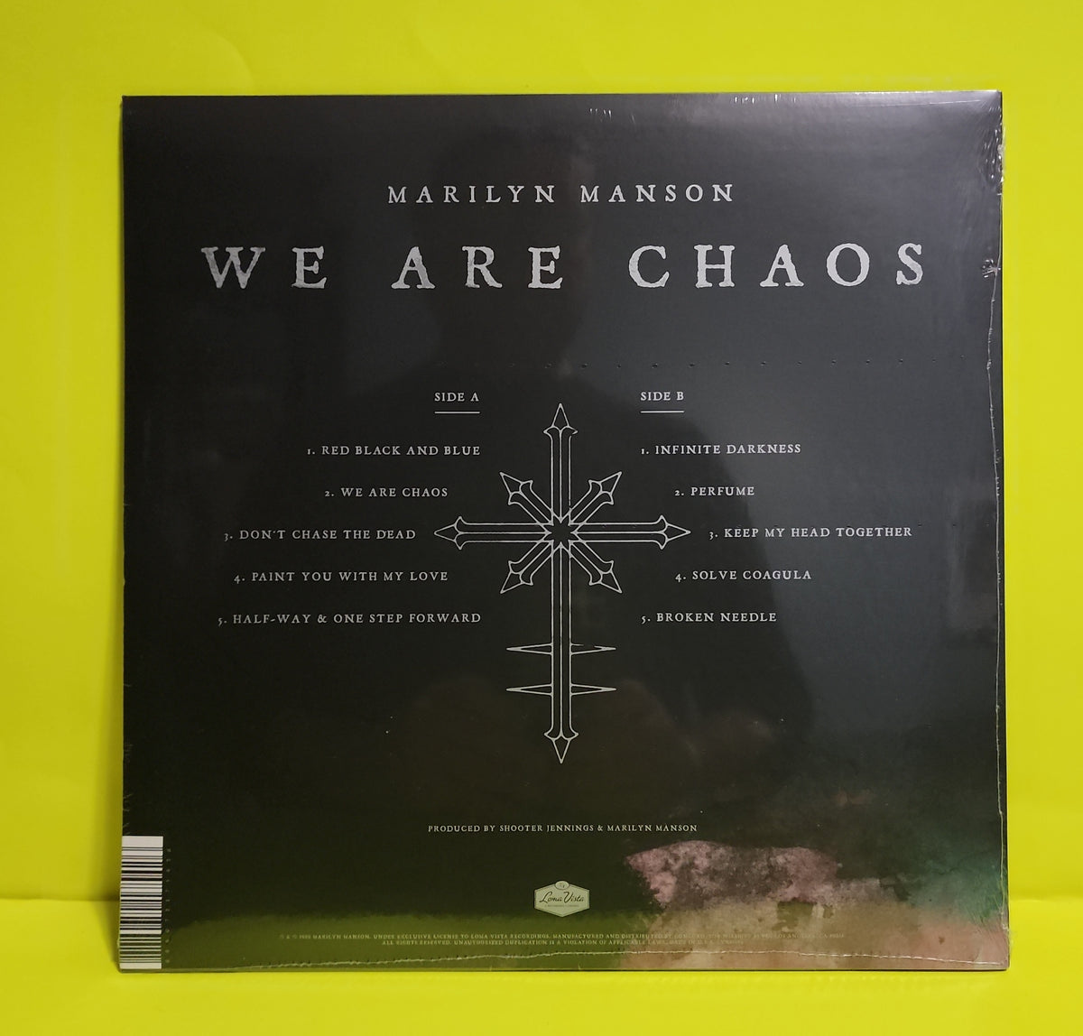 Marilyn Manson - We Are Chaos - 2020 - LVR01140 New - Sealed - Vinyl