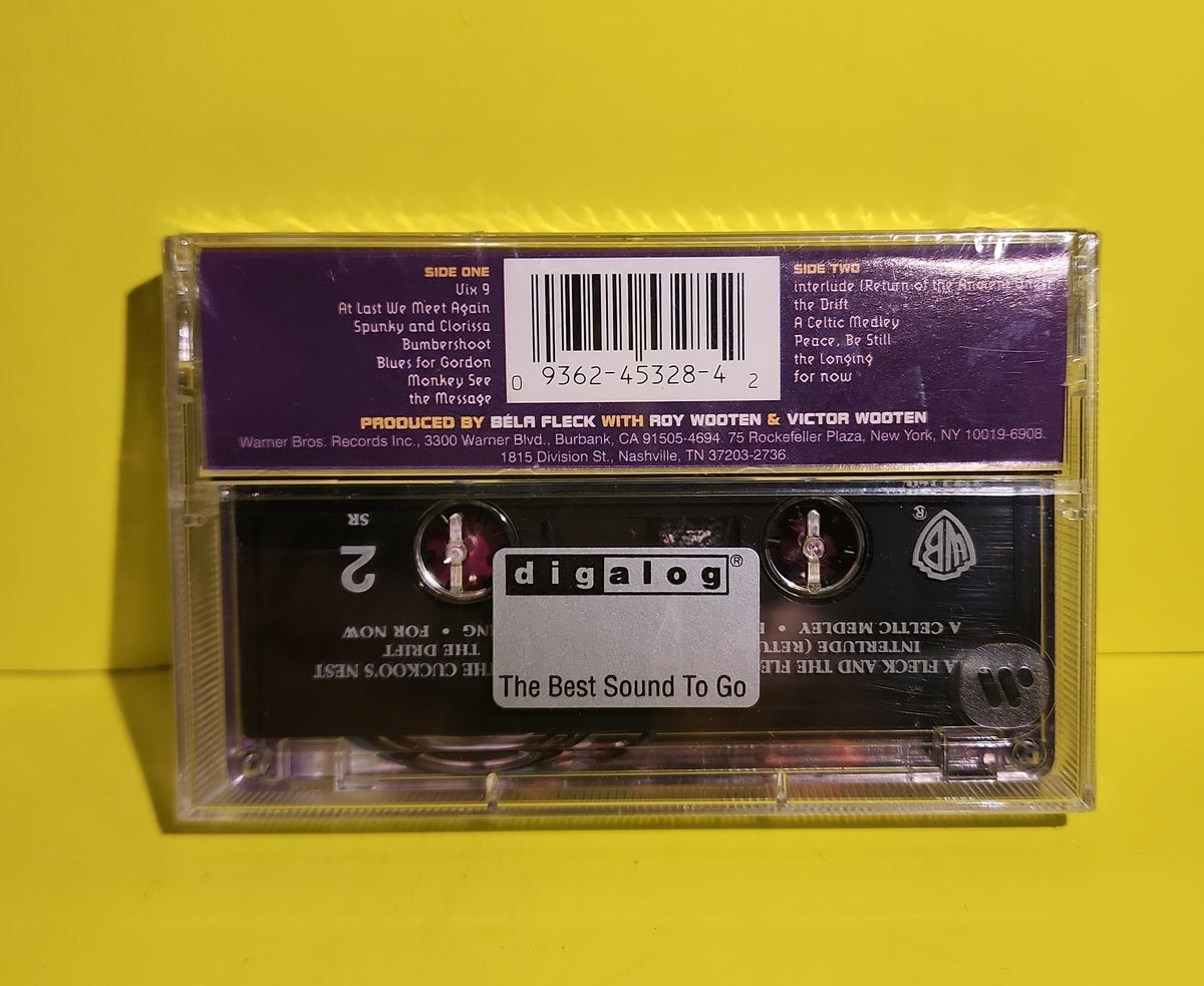 Béla Fleck And The Flecktones - Three Flew Over The Cuckoo's Nest - 1993 - 4 45328 New - Sealed - Cassettes