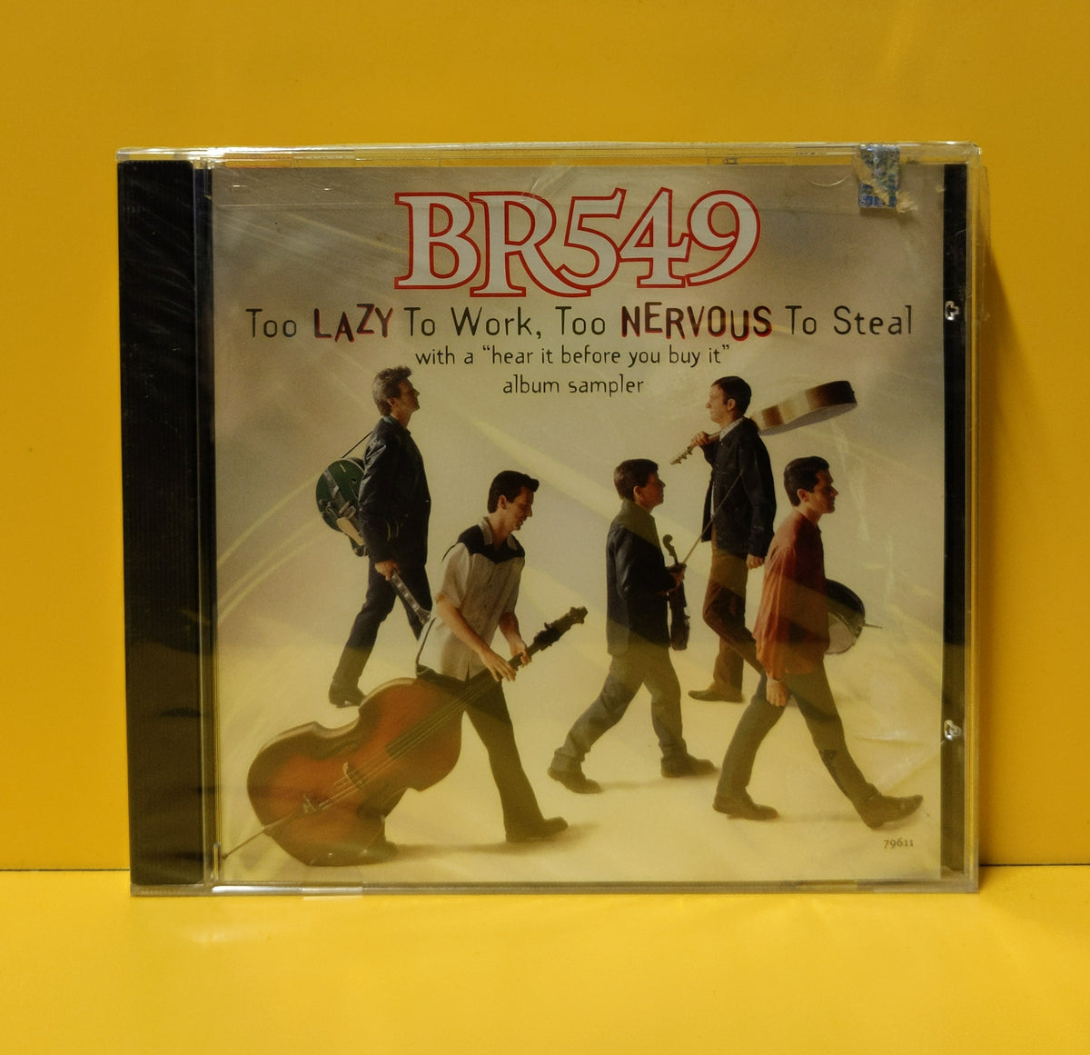 BR549 - Too Lazy To Work, Too Nervous To Steal - 2001 - 38K 79611 New - Sealed - CDs
