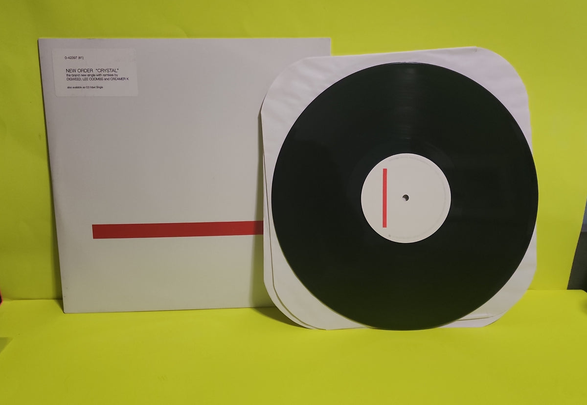 New Order - Crystal - 2001 - 0-42397 Used - NM - Vinyl