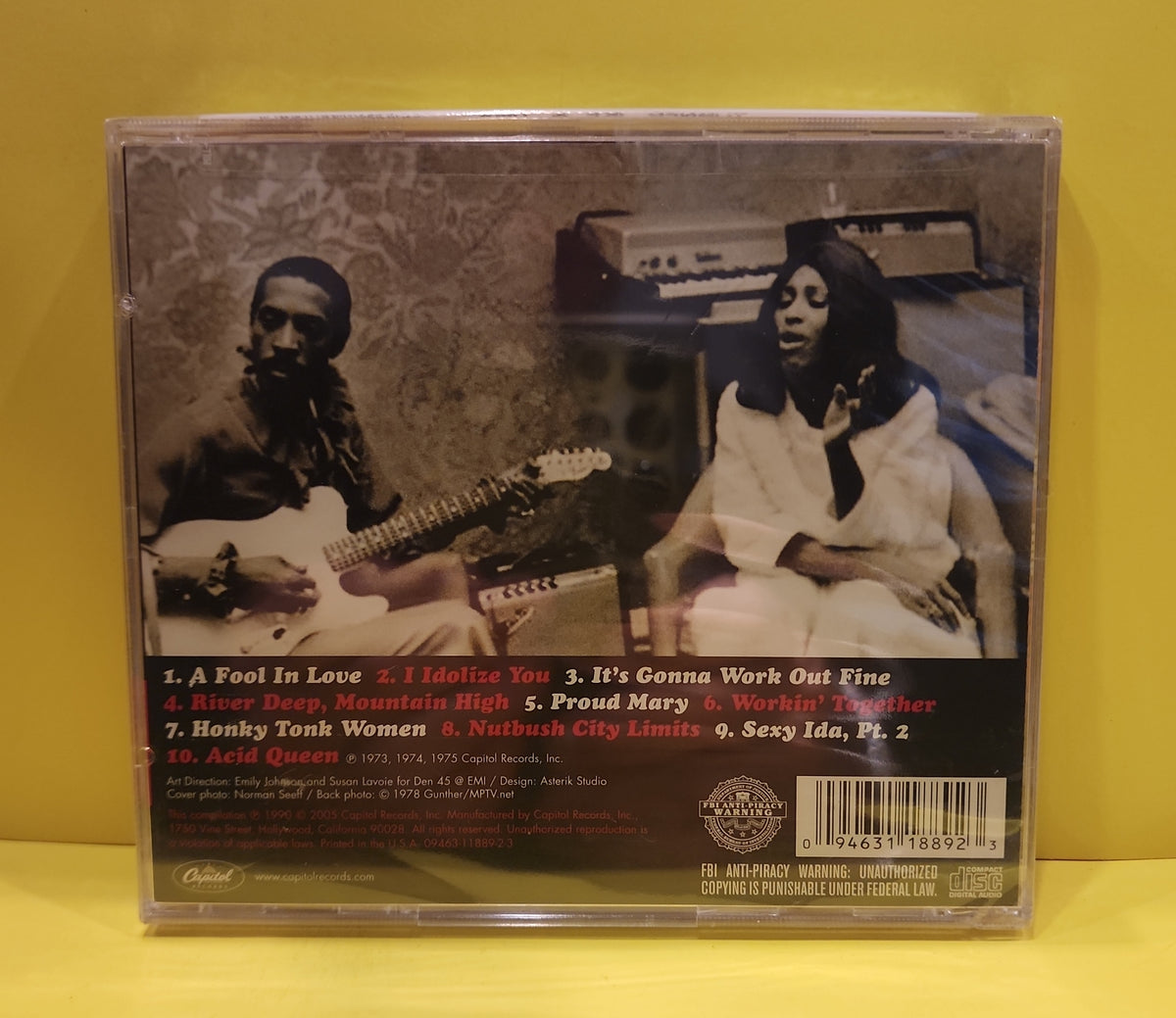 Ike & Tina Turner - The Best Of Ike & Tina Turner - 2005 - 09463-11889-2-3 New - Sealed - CDs