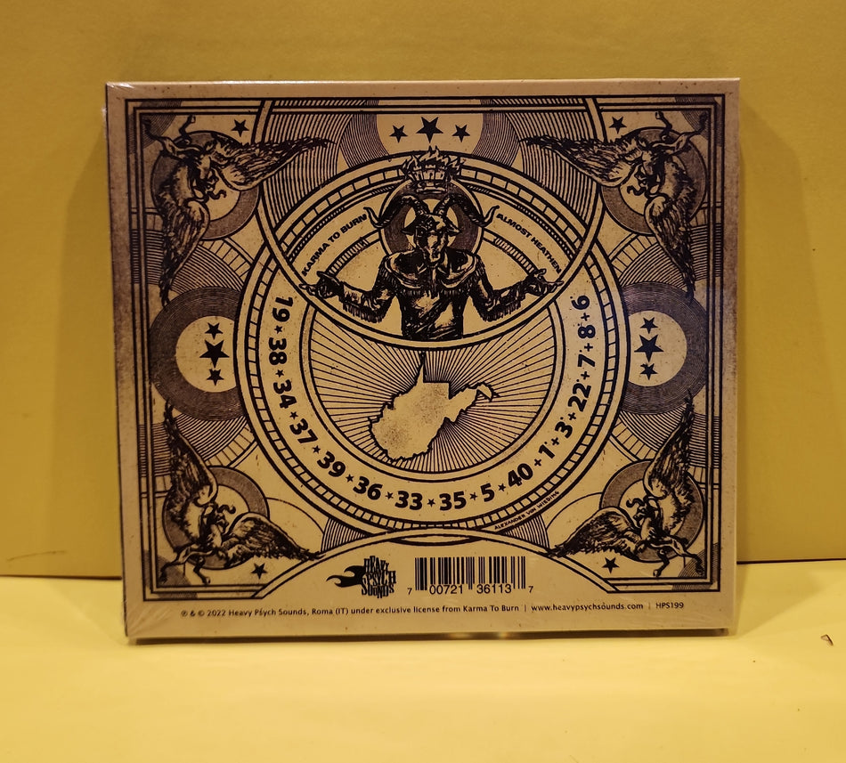 Karma To Burn - Almost Heathen - 2022 - HPS199 New - Sealed - CDs