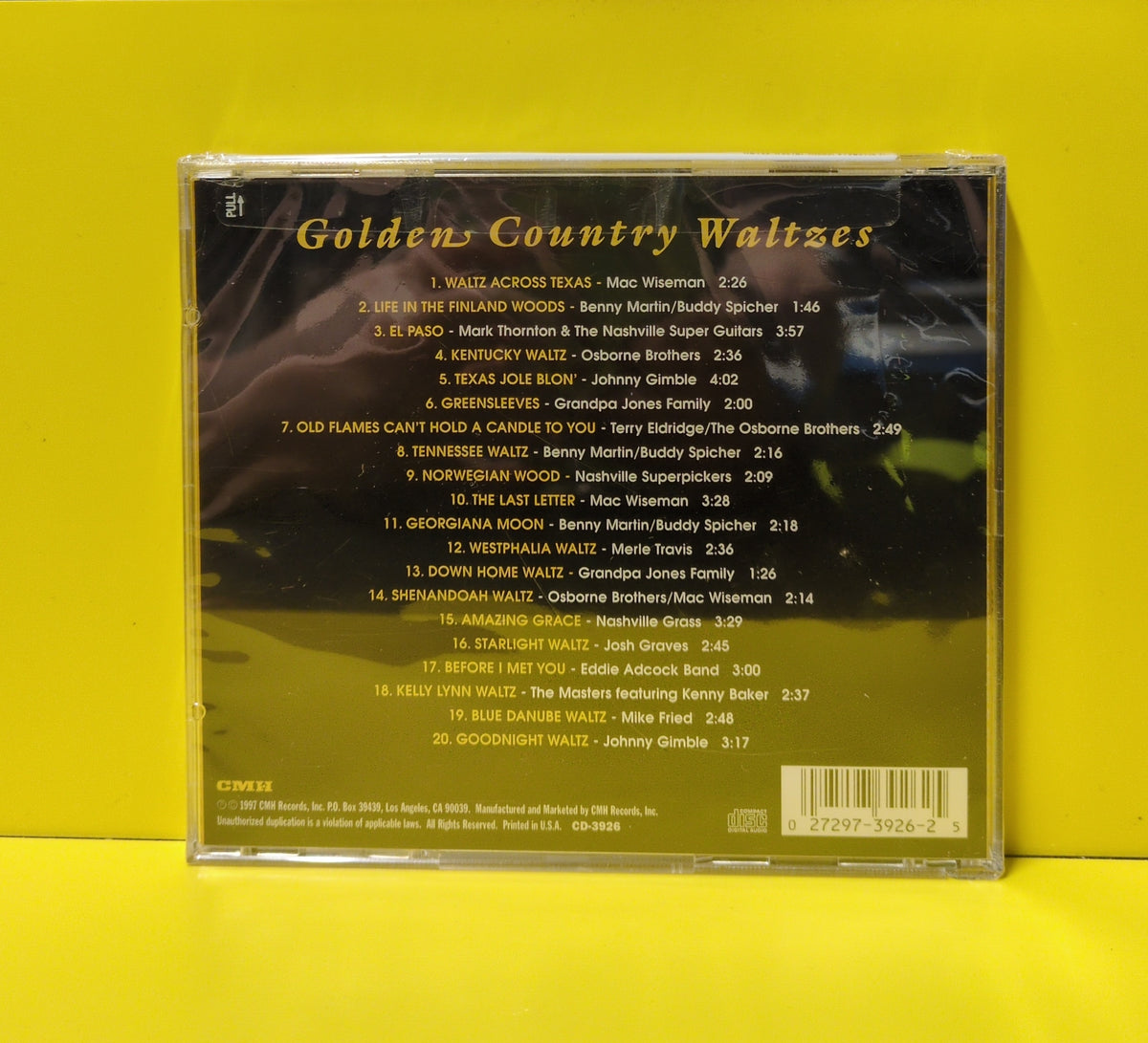 Various - Golden Country Waltzes - 1997 - CD-3926 New - Sealed - CDs