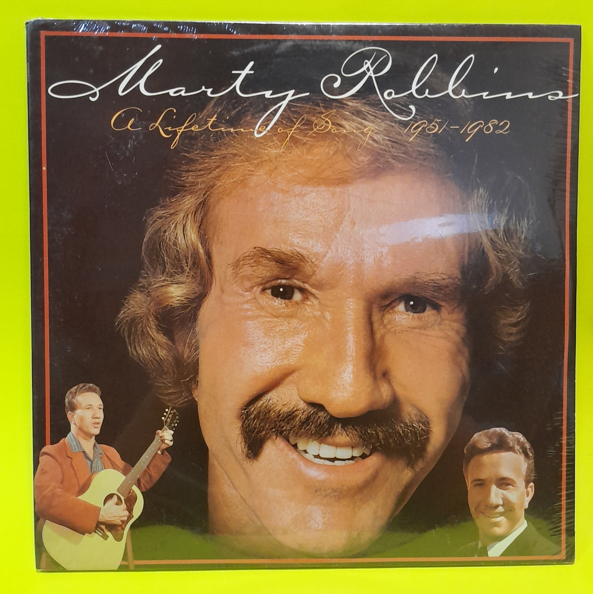 Marty Robbins - A Lifetime Of Song 1951-1982 - 1983 - C2 38870 New - Sealed - Vinyl