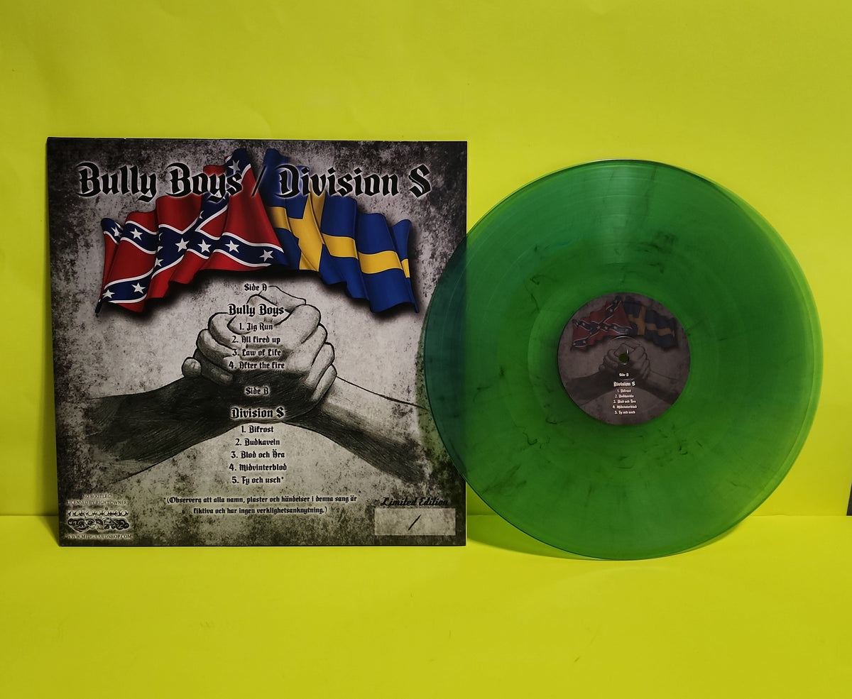 Bully Boys / Division S - Bully Boys / Division S (Green Vinyl) - 2023 - New - EX - Vinyl