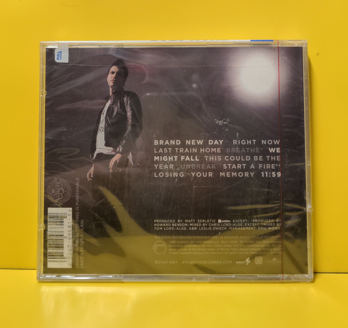 Ryan Star - 11:59 - 2010 - 517815-2 New - Sealed - CDs