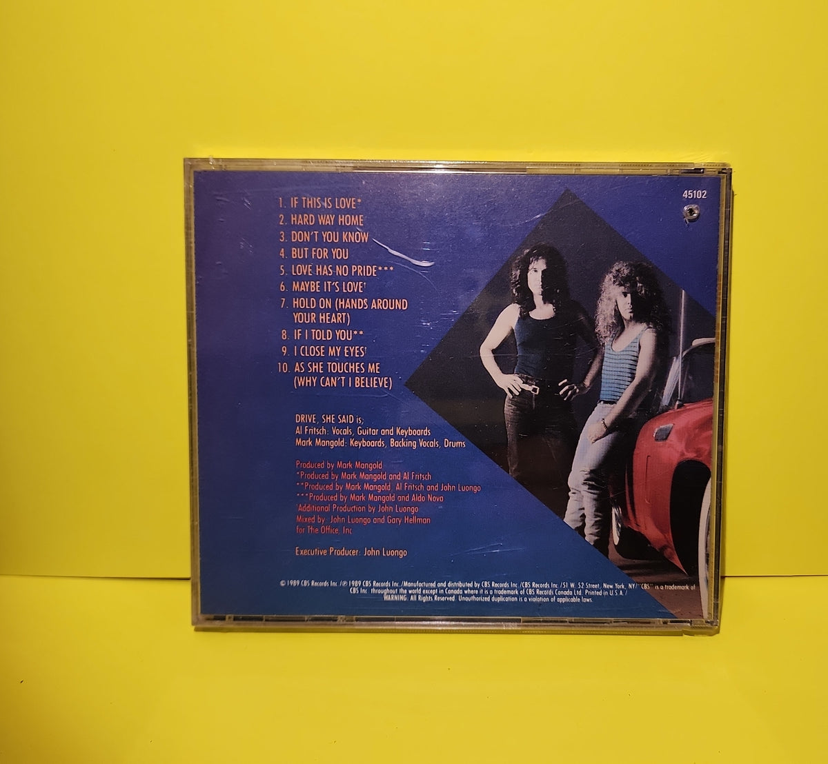 Drive, She Said - Drive She Said - 1989 - ZK 45102 New - Sealed - CDs