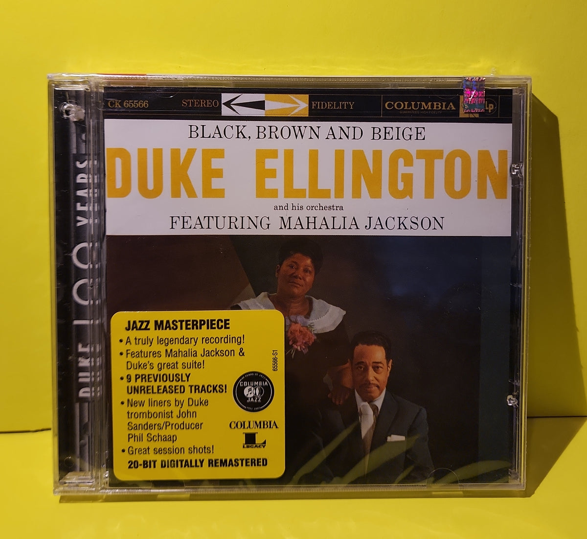 Duke Ellington And His Orchestra Featuring Mahalia Jackson - Black, Brown And Beige - 1999 - CK 65566 New - Sealed - CDs